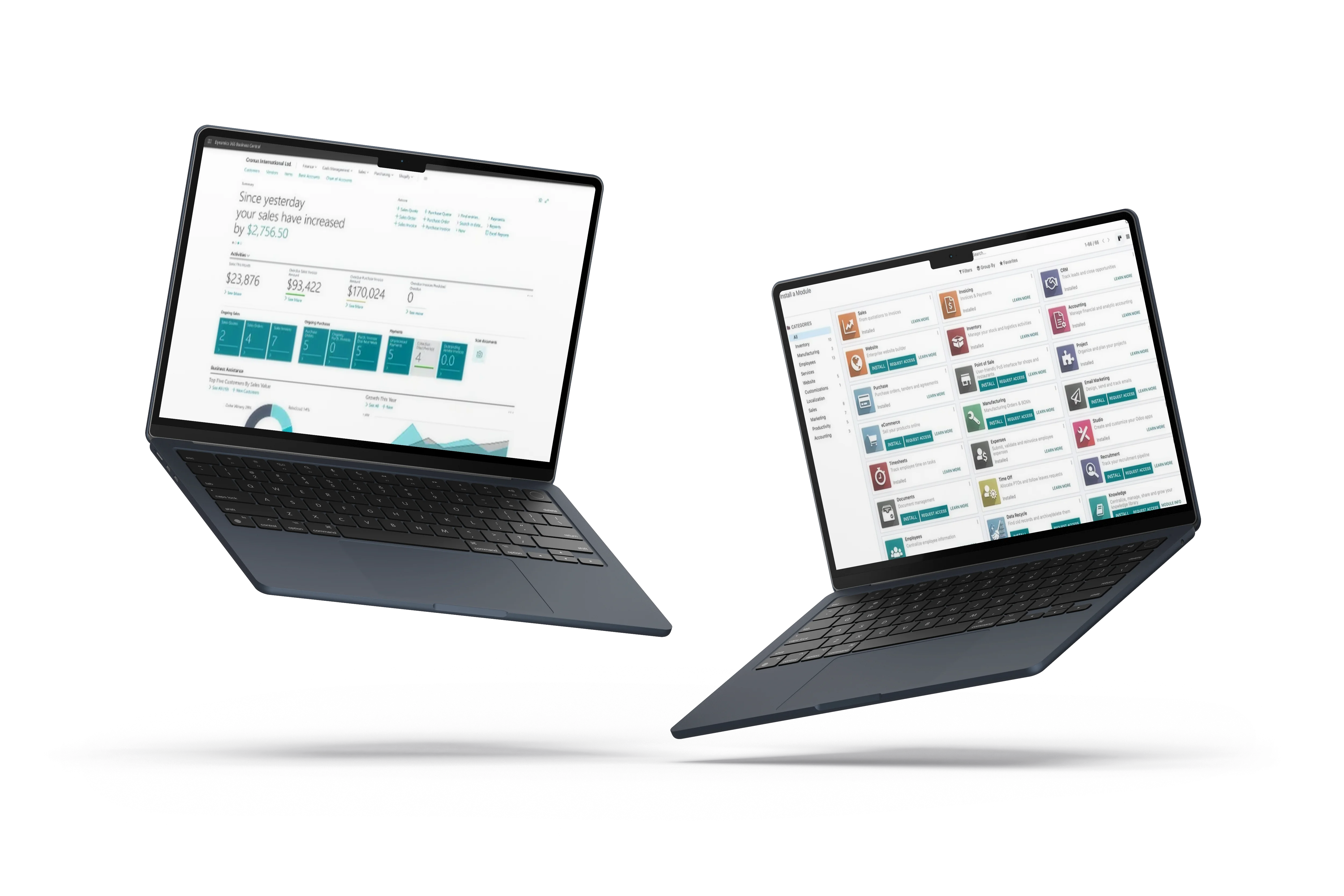 BUSINESS CENTRAL & ODOO
